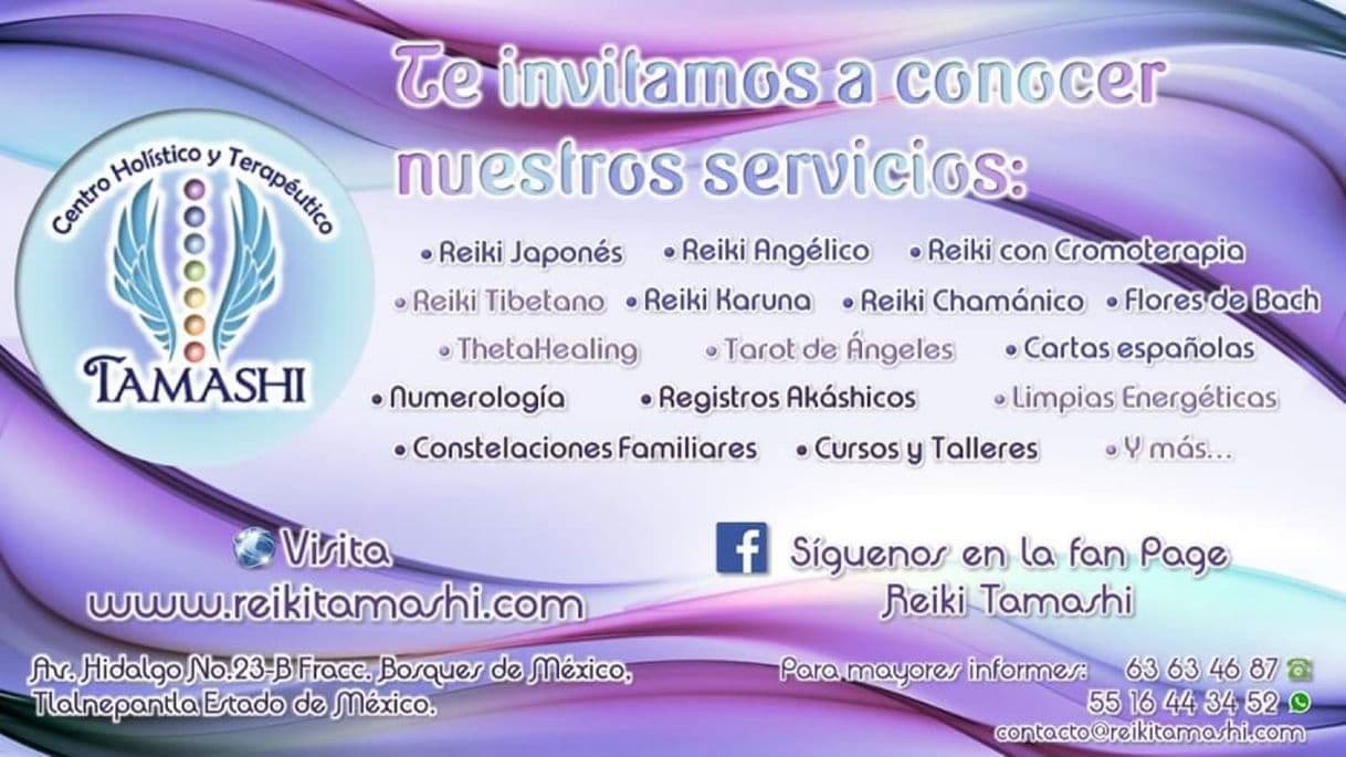 Fashion Reiki Tamashi centro Holístico y Terapéutico 