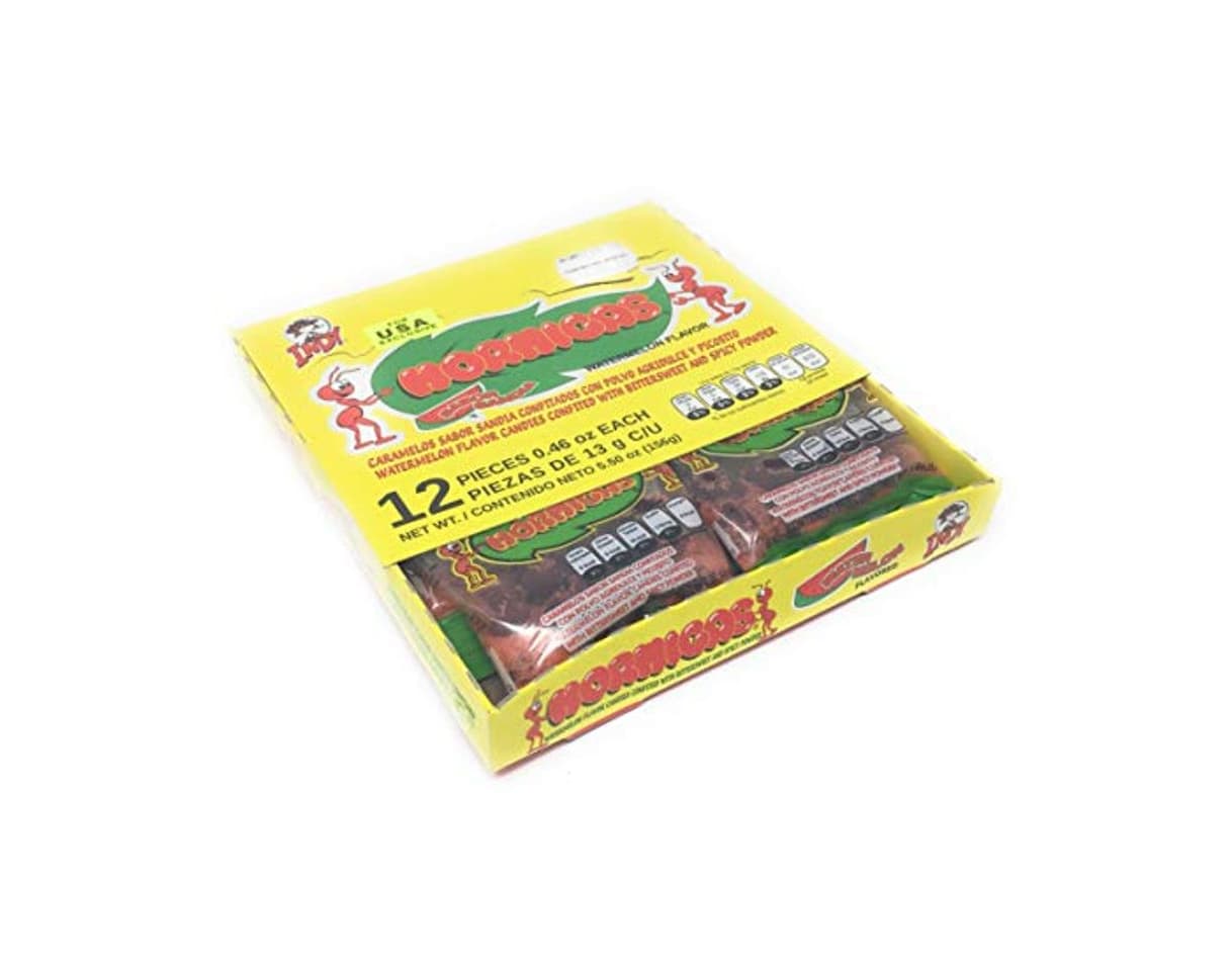 Producto Indy Hormigas Watermelon Flavor Candies with Bittersweet and Spicy Powder