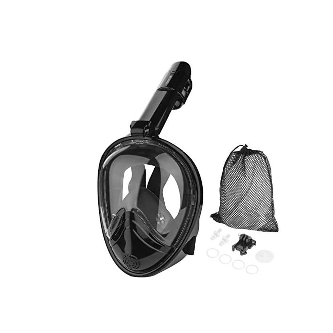 Product HOVNEE Máscara de Buceo,Máscara Snorkel Máscara para Buceo 180 ° tecnología panoránica,