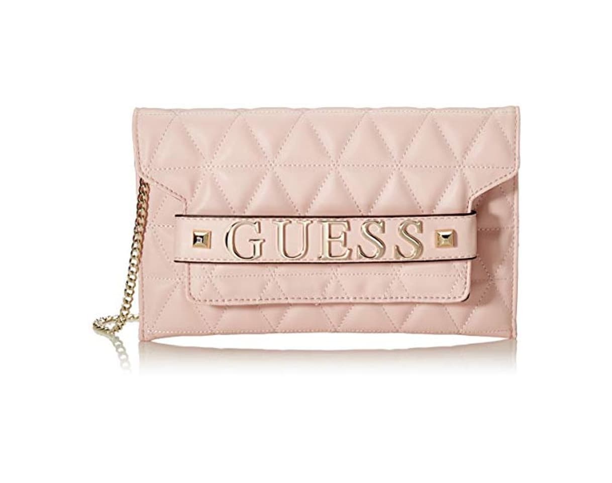 Product Guess Laiken Mini Crossbody Clutch, Bolsa de mensajero para Mujer, Rosa