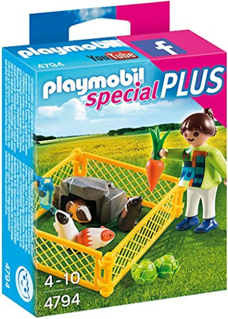 Producto PLAYMOBIL - Niña con cobayas