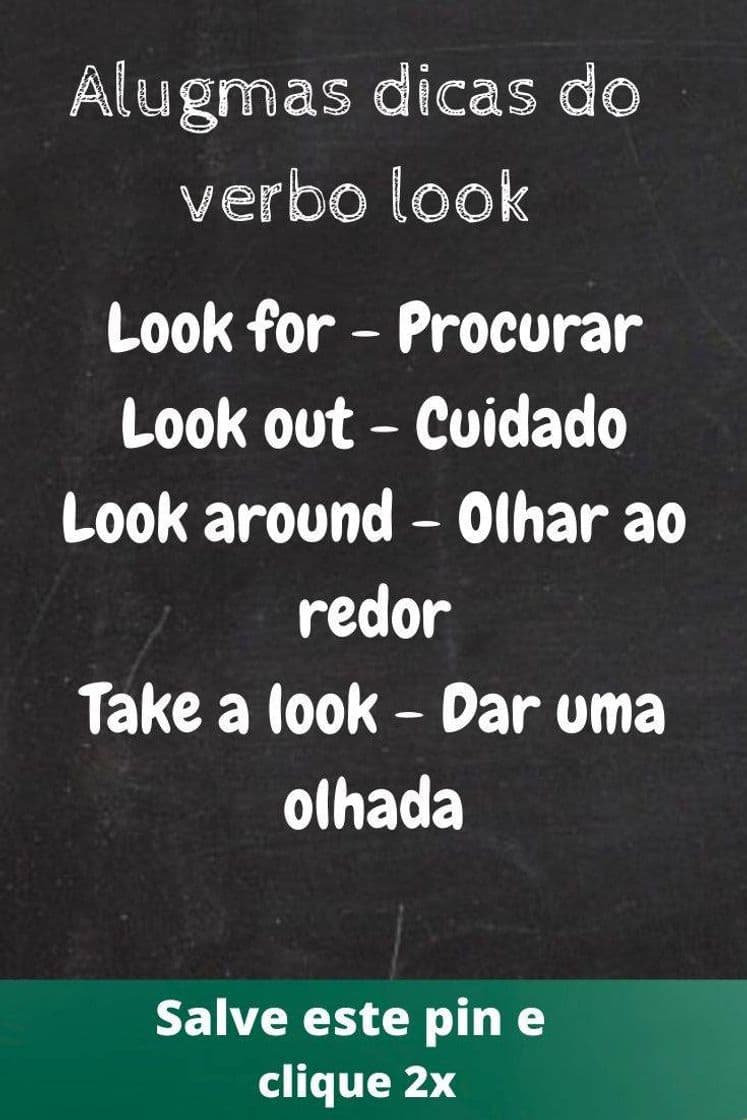 Moda Dicas de inglês