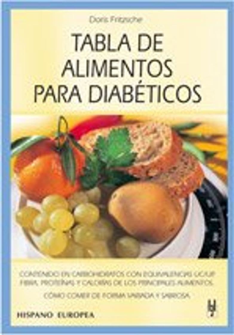 Product Tabla de alimentos para diabéticos