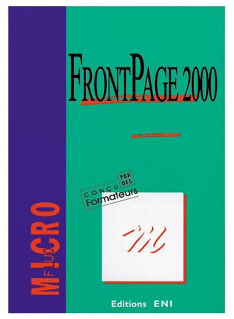 Product FrontPage 2000 : Microsof