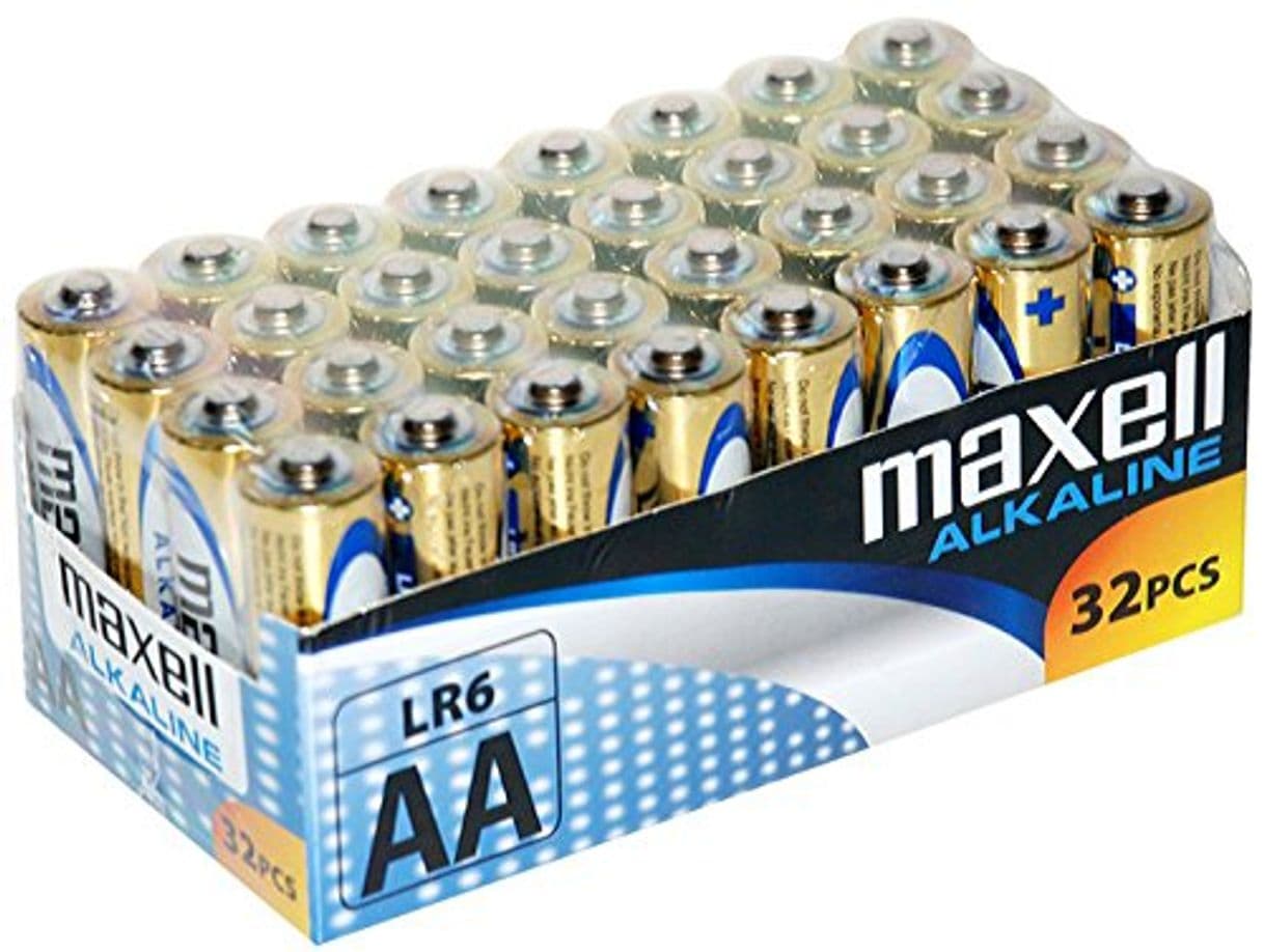 Lugar Maxell LR6 - Pack de 32 pilas alcalinas AA