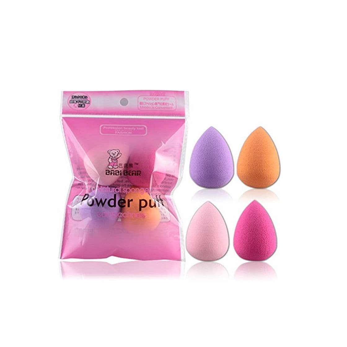 Beauty topbeauty maange Pro belleza Flawless Maquillaje Esponja Blender Fundación Puff Multi Forma