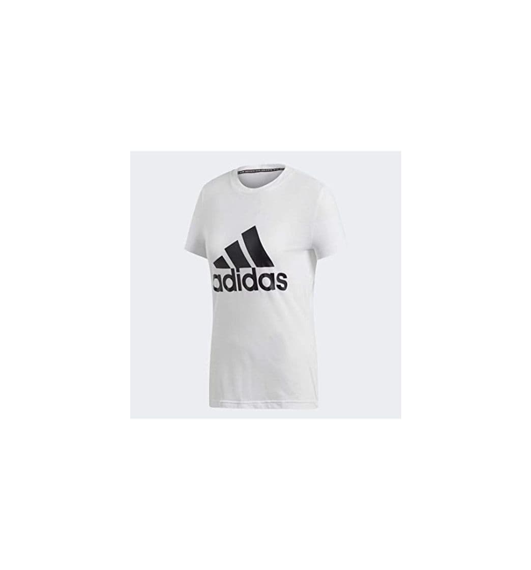 Product adidas W E Lin Slim T Camiseta de Manga Corta, Mujer, Blanco