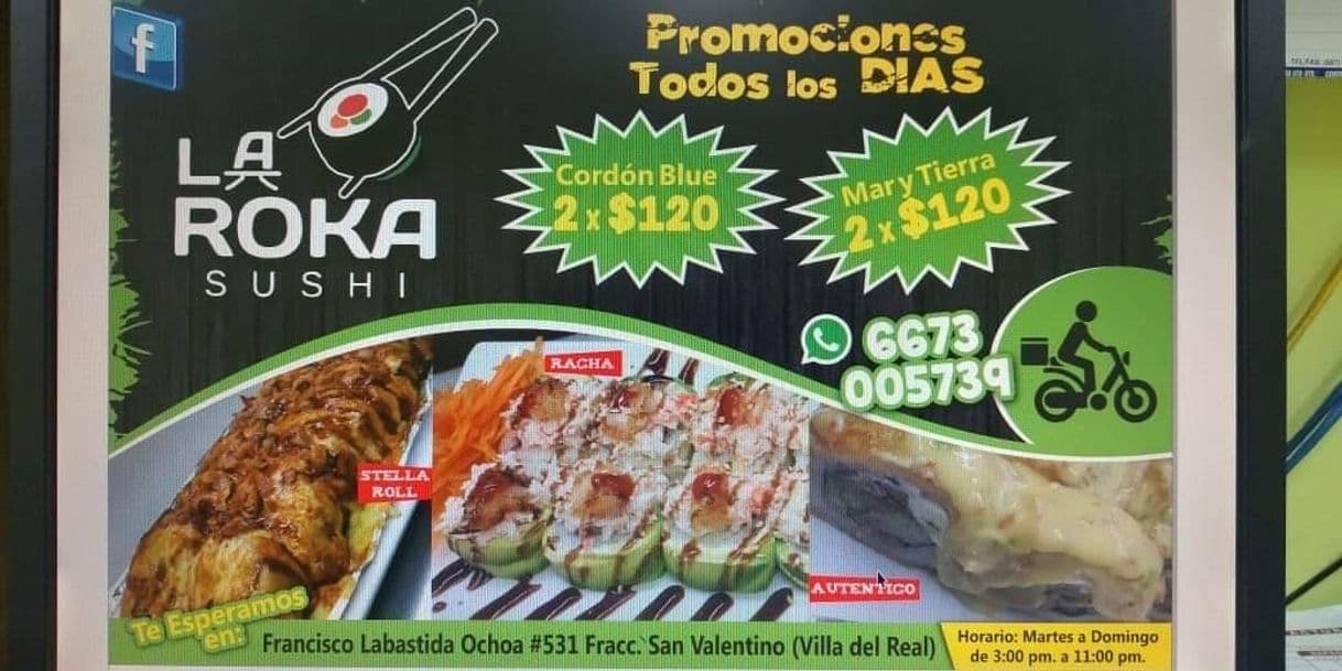 Restaurantes La Roka Sushi