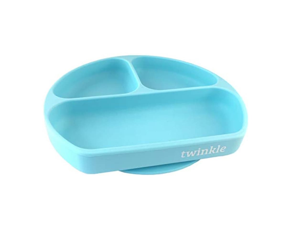 Product Twinkle - Plato de Silicona con Ventosa para Bebe - Plato Infantil