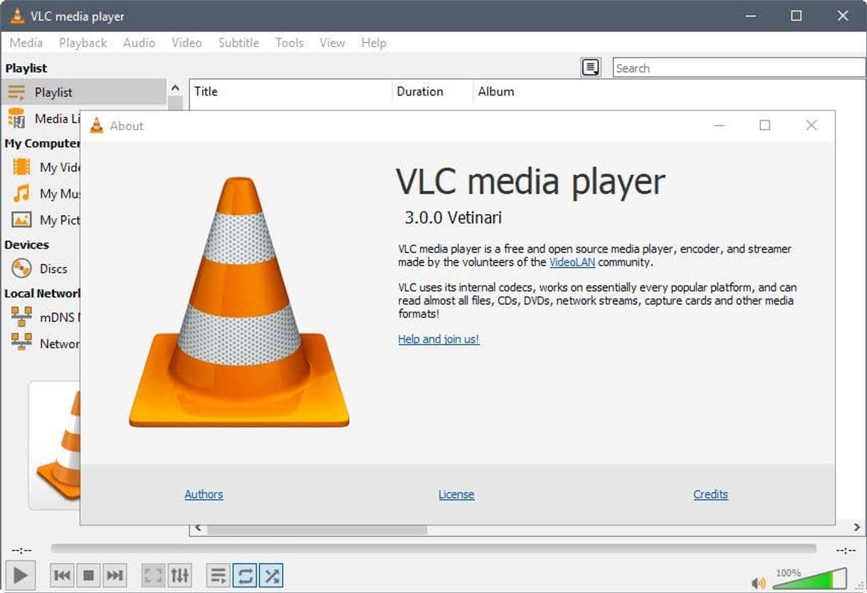 App VLC media player 