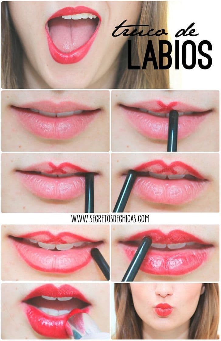 Moda Delineado de labios ♥️👄