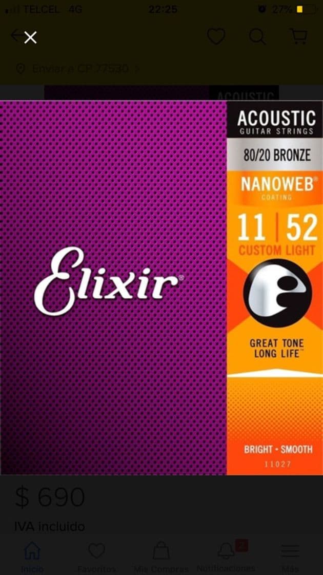 Fashion Cuerdas Elixir