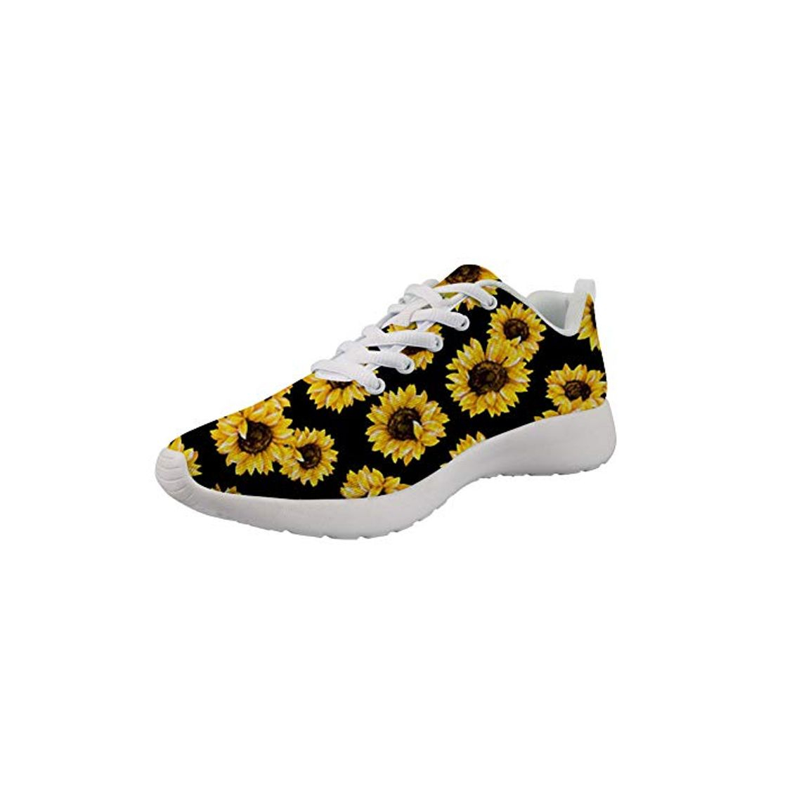 Fashion POLERO Zapatillas Deportivas de Girasol Zapatos de Mujer con Cordones Zapatillas de