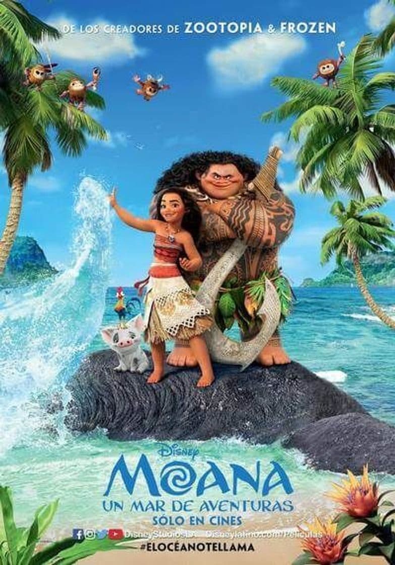 Movie Moana: un mar de aventuras