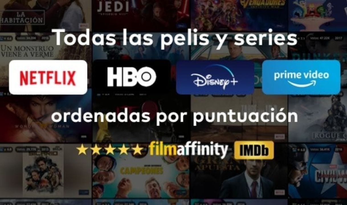 App Recomendaciones de series/películas.