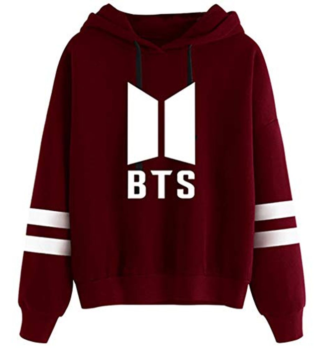 Product Socluer Sudaderas con Capucha para Mujer BTS Fans con Capucha Casual de Cool Calle Invierno Chic para Mujer