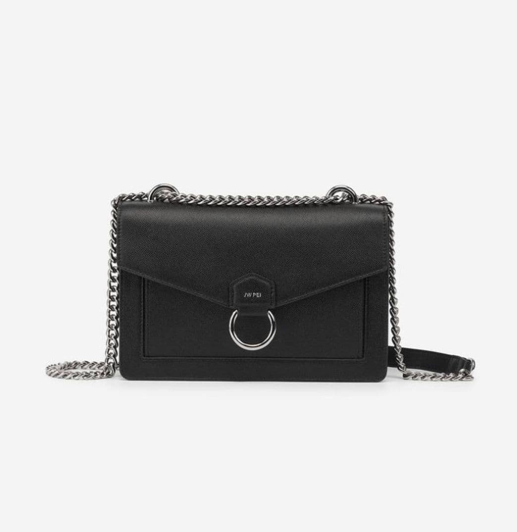 Moda The Envelope Silver Chain Crossbody Bag