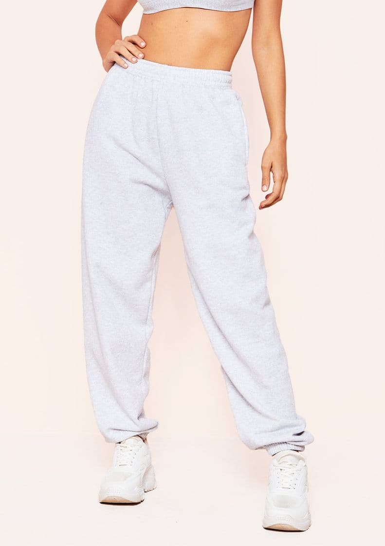 Fashion Rebecca Grey Casual Joggers Missy Empire