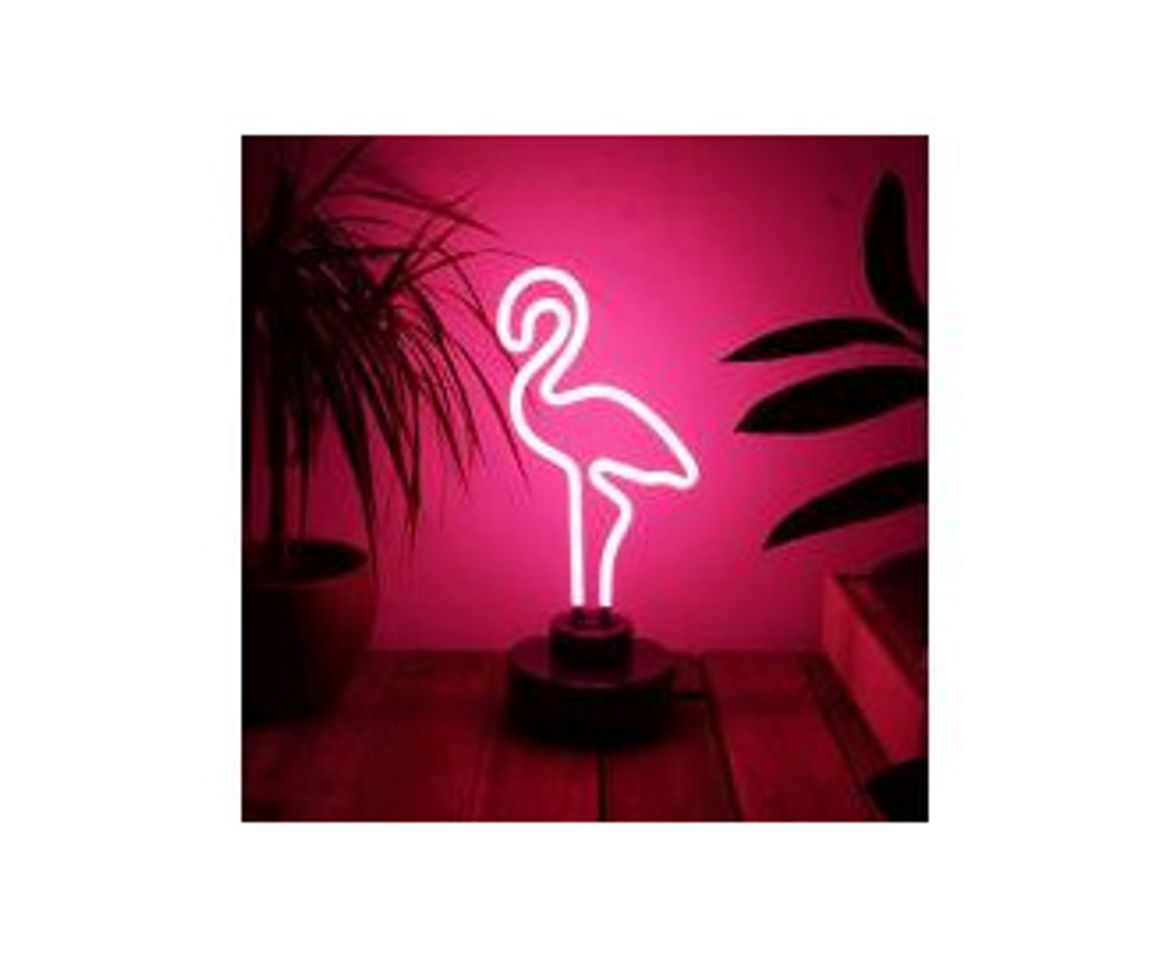 Home Flamingueo Flamenco Luces de Neon - Letrero Luminoso con forma de Flamenco