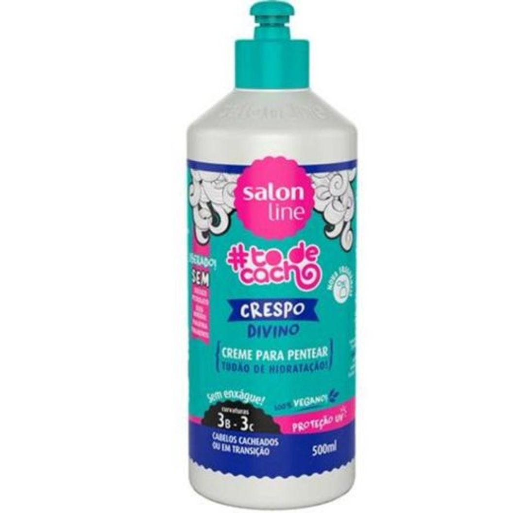 Moda Creme Para Pentear #todecacho Crespo Divino Salon Line 500ml -