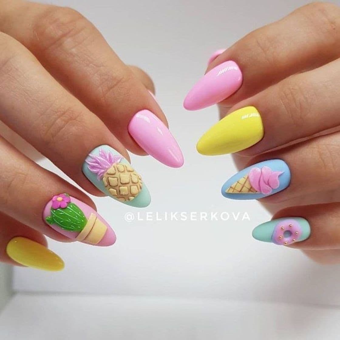 Fashion Nails 🍦🌸💖