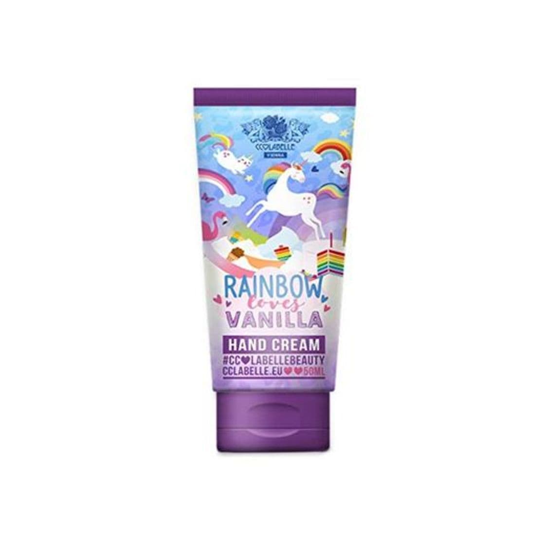 Producto CREMA DE MANOS "RAINBOW LOVES VANILLA" por CCL BEAUTY Rico