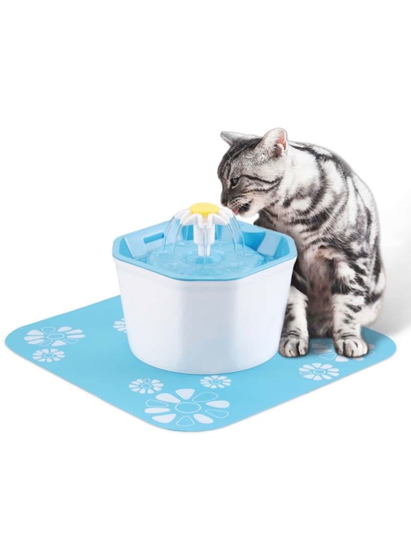 Moda Fuente automática para beber para gato 1.6 L 🐱💦❤️