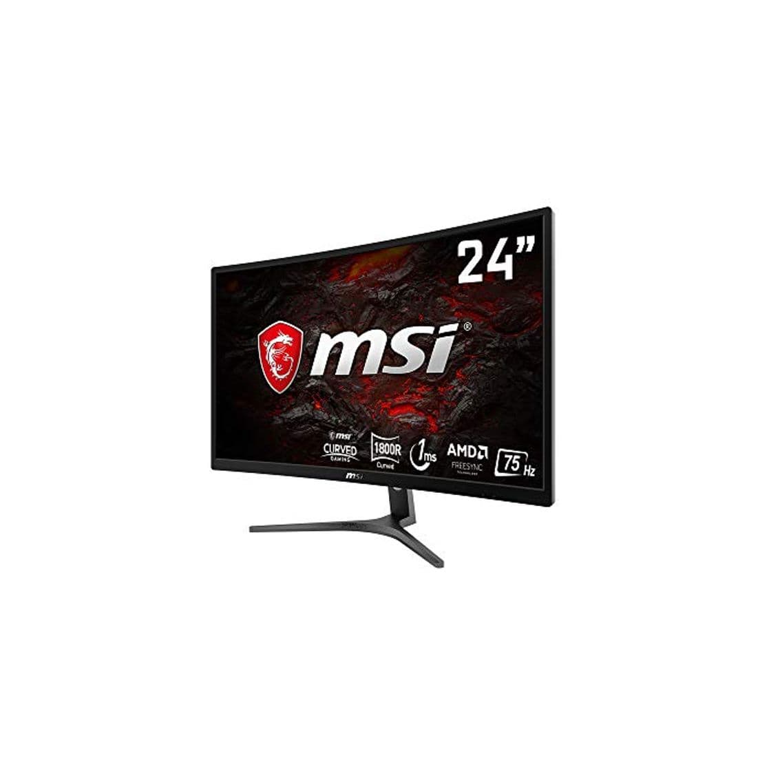 Electronic MSI Optix G241VC Monitor Gaming 24" Curvo, 1920x1080