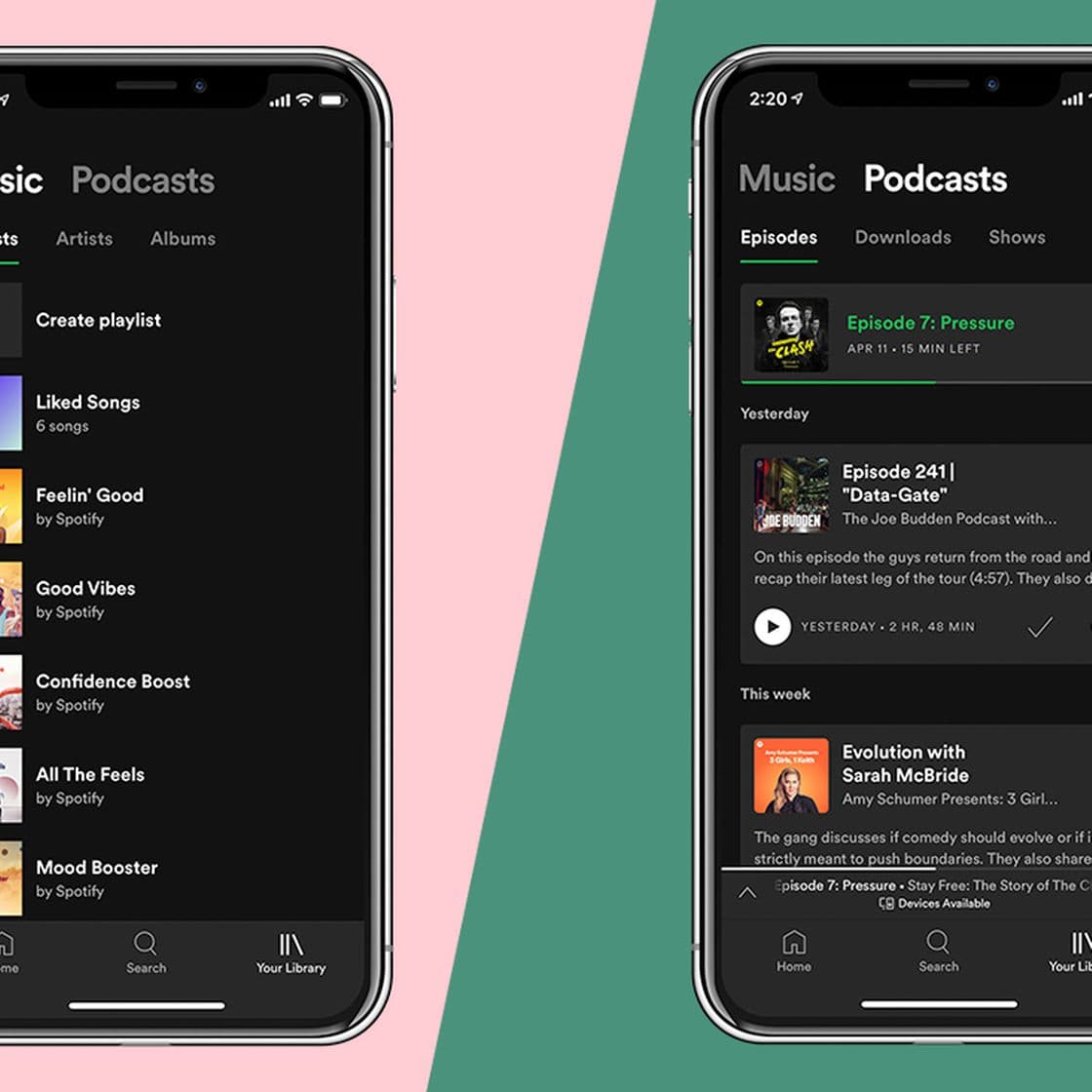 App Spotify: Music and Podcasts