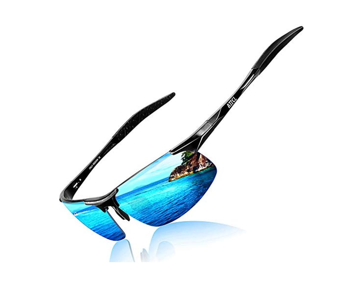 Producto ATTCL Hombre Gafas De Sol Deportes Polarizado Súper Ligero Al-Mg Marco De