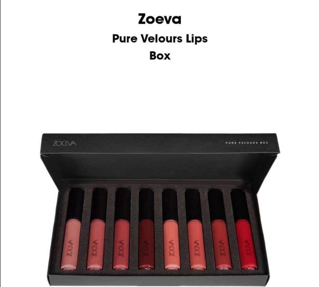 Moda Zoeva Kit Baton Líquidos Matte💋👄