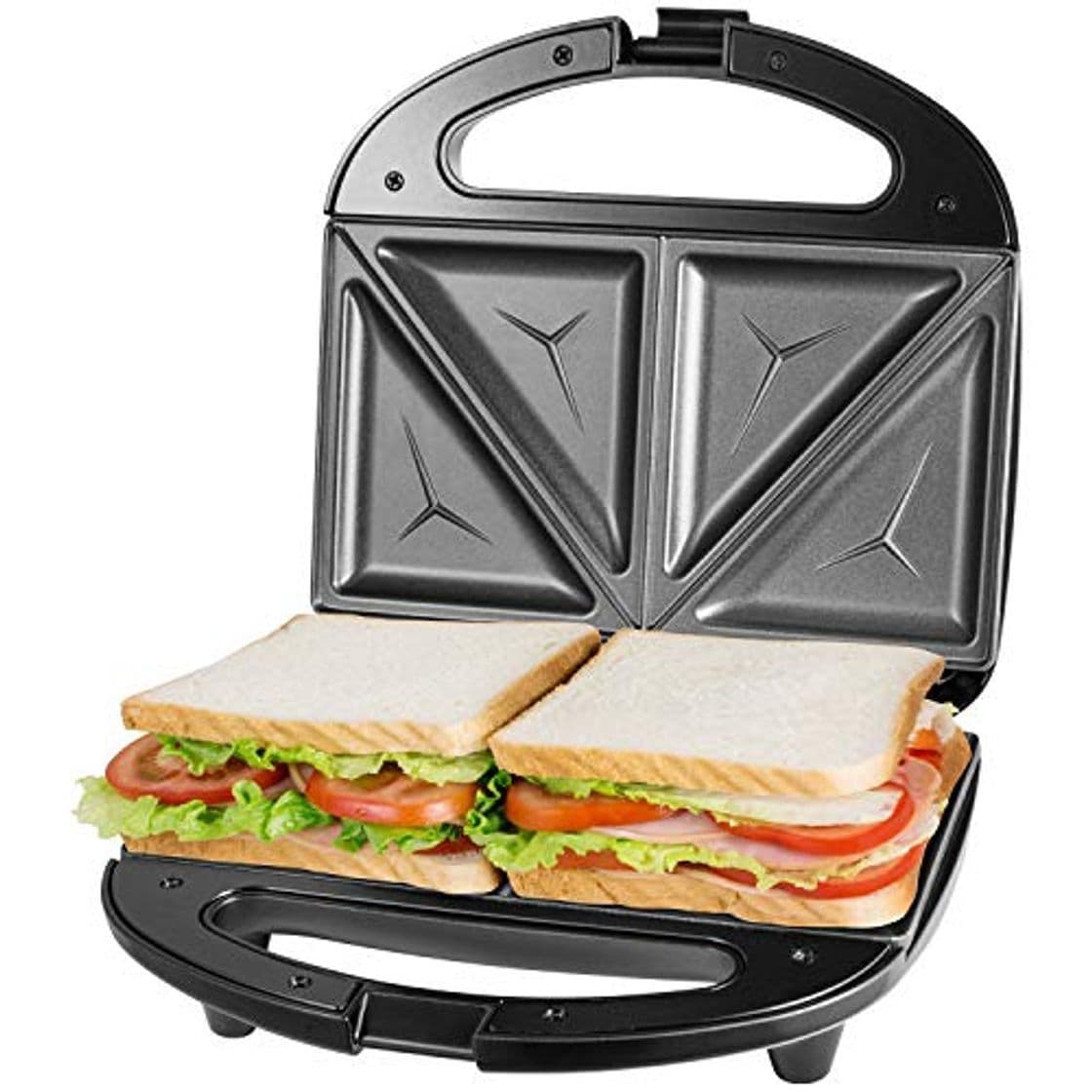 Producto Sandwichera Electrica con Capacidad para 2 Sándwiches Tostados de 750W