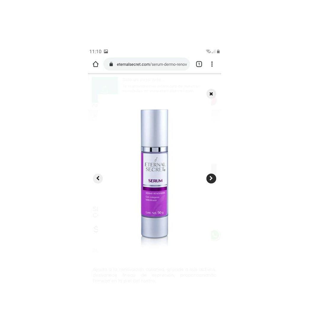 Product Serum eternal secret 