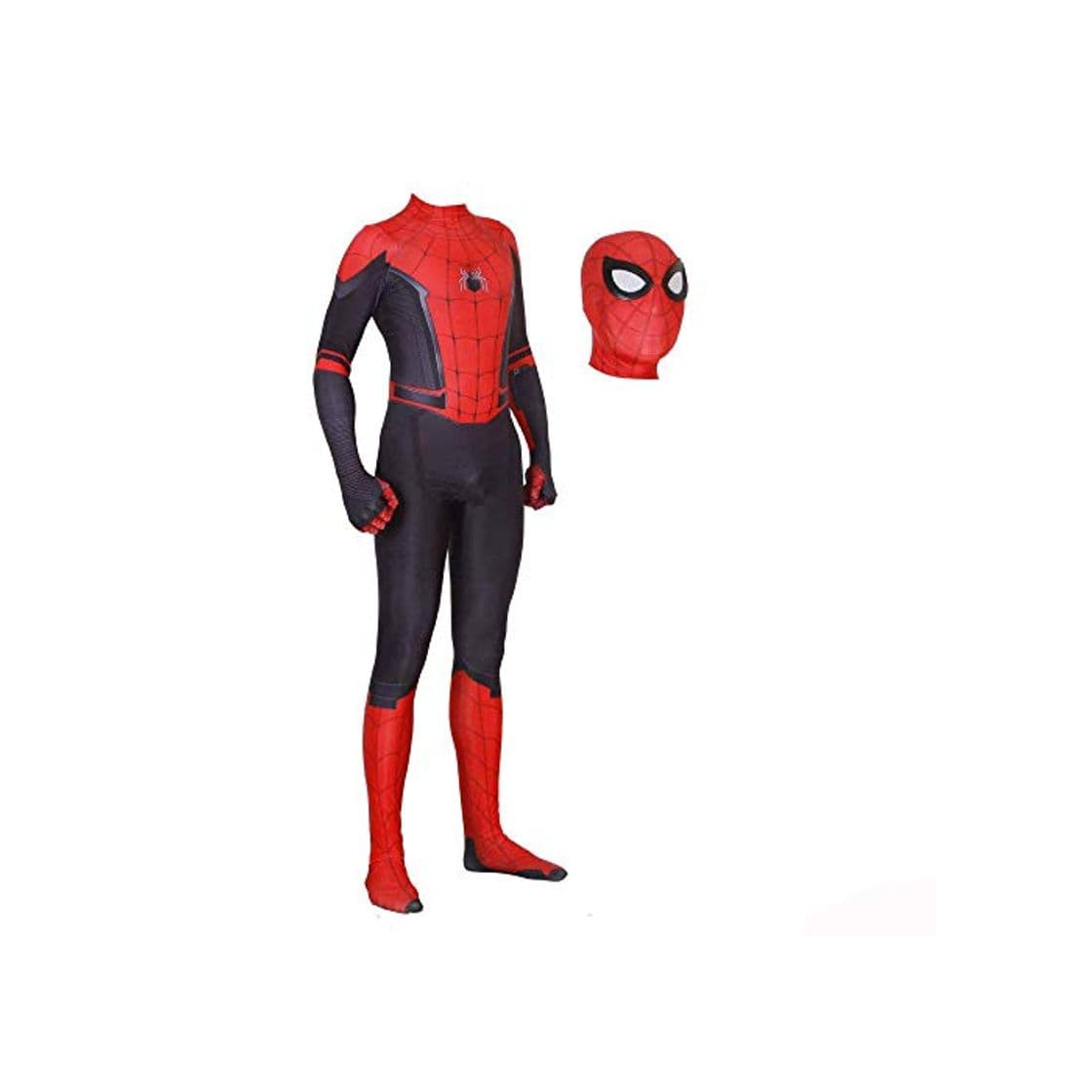 Producto JUFENG Nuevo Adulto Niños Spider-Man 2019 Traje De Halloween Traje De Impresión