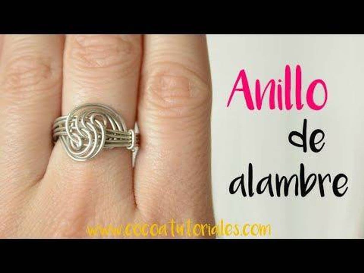 Moda Cómo hacer anillos con alambre. Manualidad fácil 🥳🤓