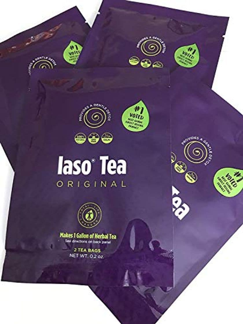 Product TOTALLIFECHANGES IASO Tea 4 Bolsas TLC DIURETICA Draine pérdida de Peso 100% Plantas