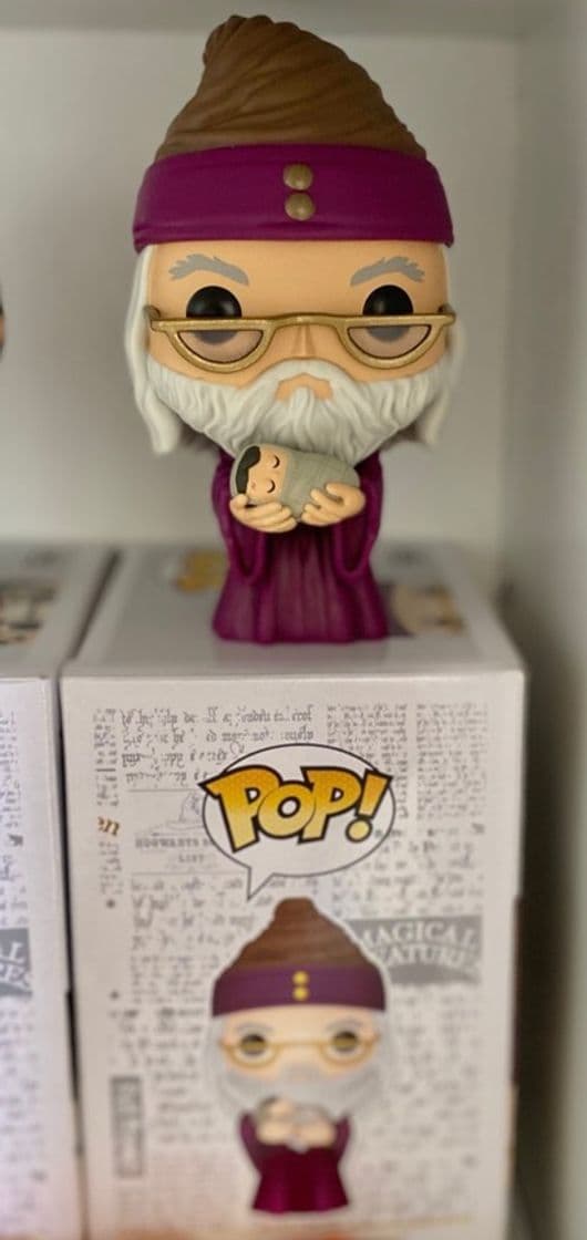 Moda Funko pop! Harry Potter- Albus Dumbledore with baby Harry 