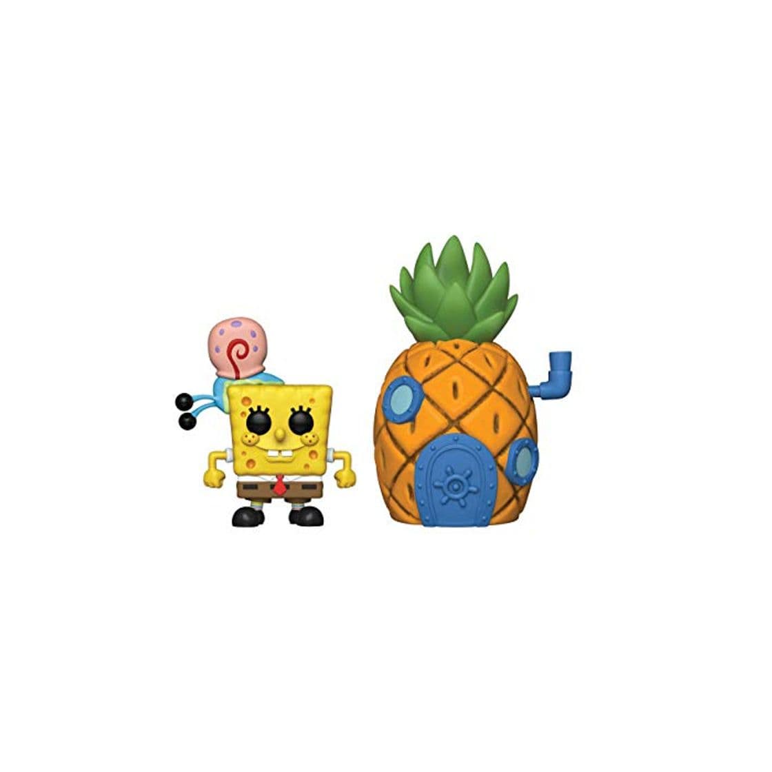 Juego Funko- Pop Vinilo Squarepants S3: Spongebob w/Pineapple Figura Coleccionable,