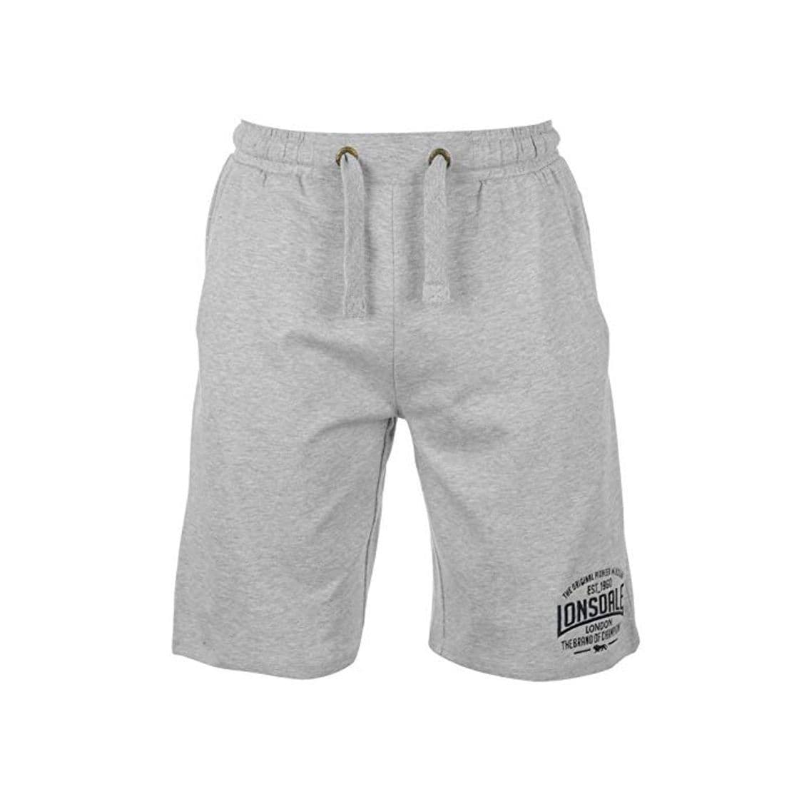 Moda Lonsdale - Pantalones cortos ligeros de boxeo para hombre