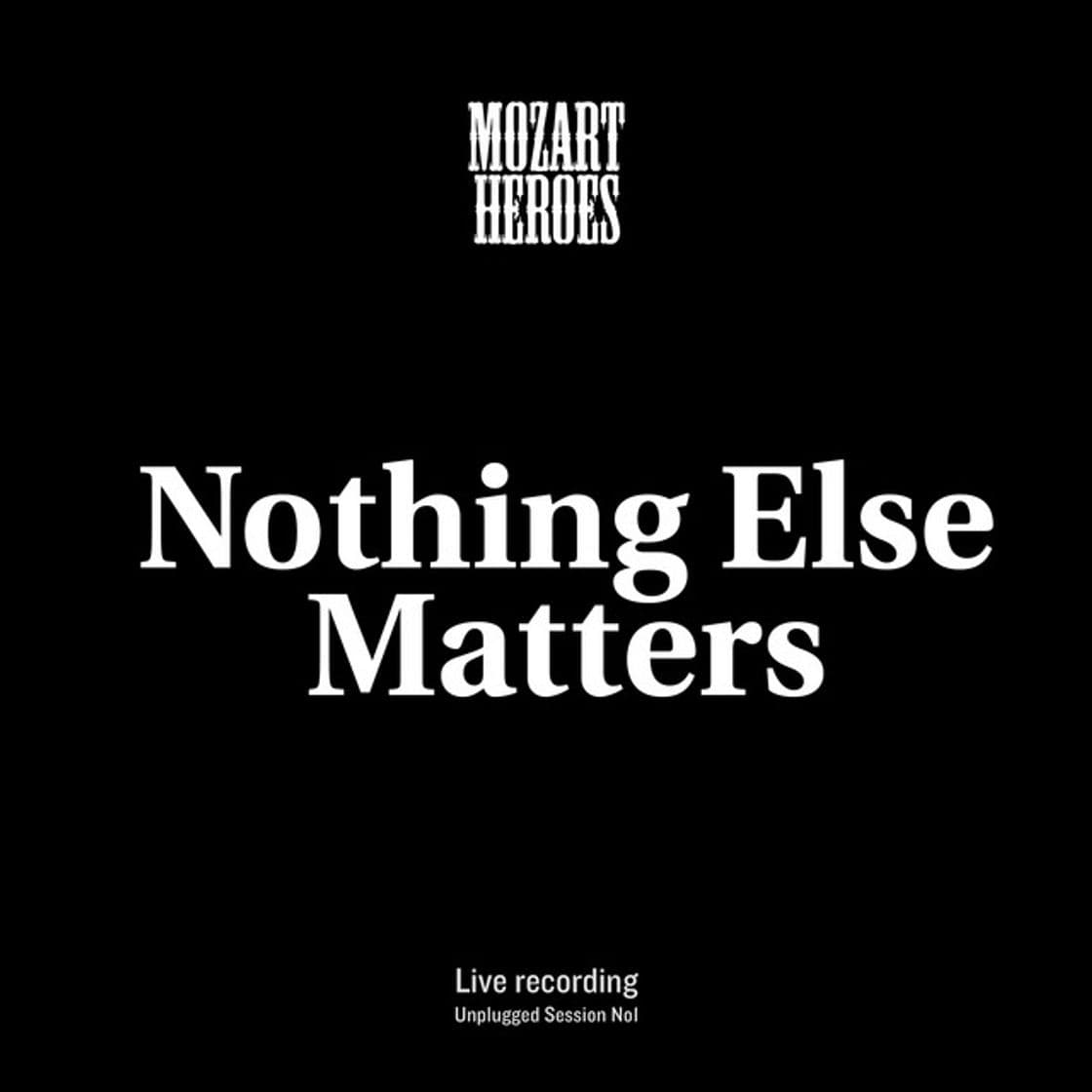 Canción Nothing Else Matters (Live)