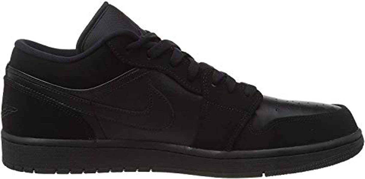 Moda Nike Air Jordan 1 Low, Zapatos de Baloncesto para Hombre, Negro