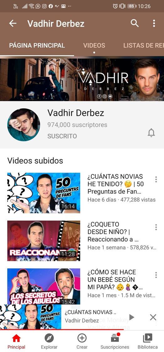 Moda Vadhir Derbez - YouTube