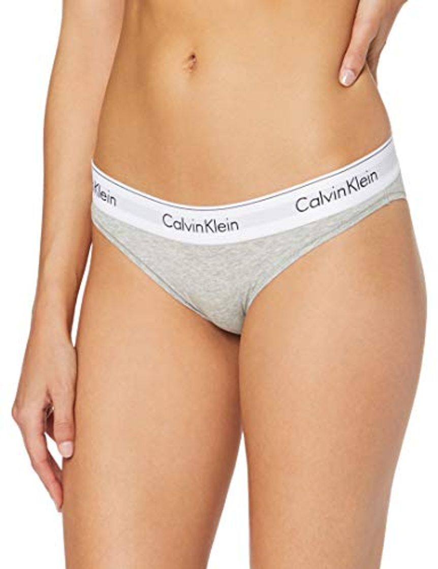 Fashion Calvin Klein underwear MODERN COTTON - BIKINI, Bikini Cullote para Mujer, Gris