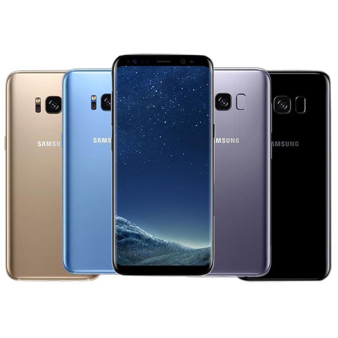 Electrónica Samsung Galaxy S8 Smartphone, 4GB RAM, 64GB, 12MP, Android,