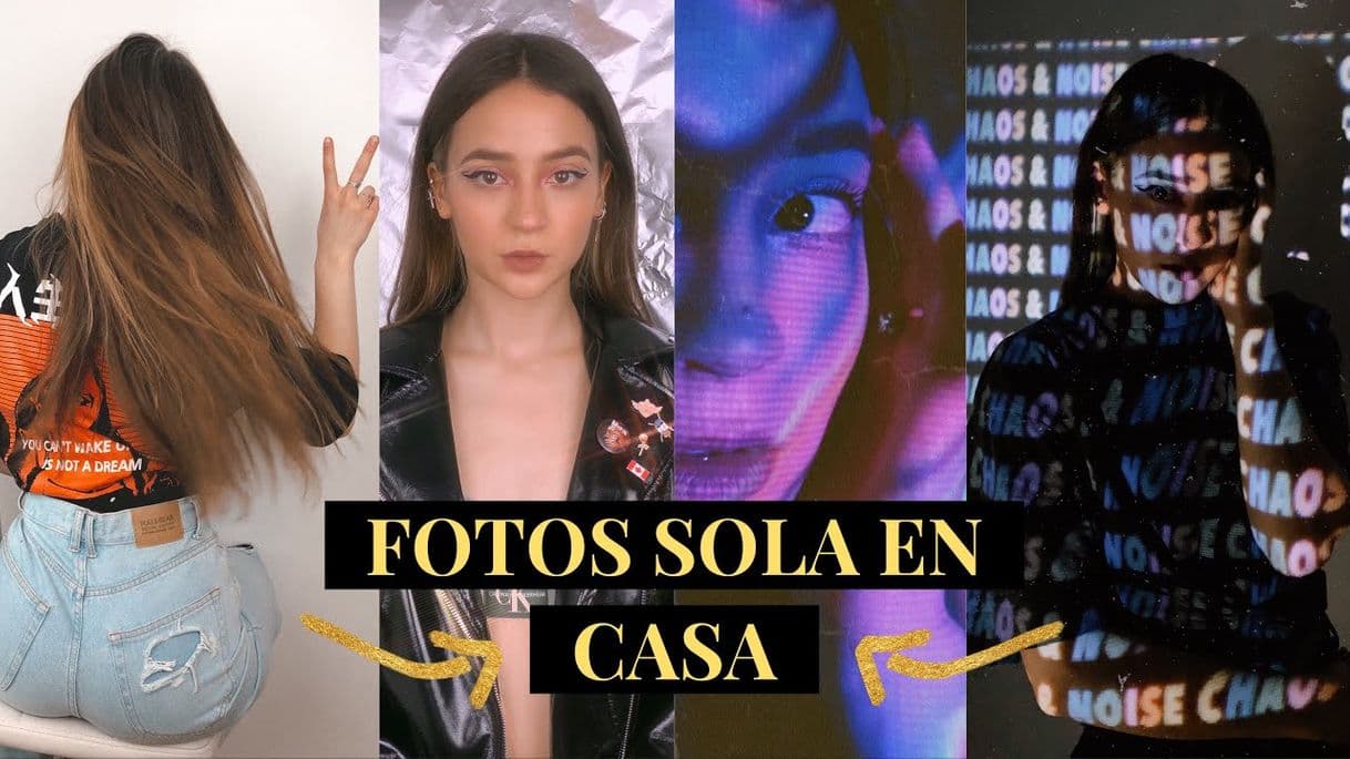 Moda IDEAS PARA HACER FOTOS SOLO EN CASA | Ops Katya - YouTube