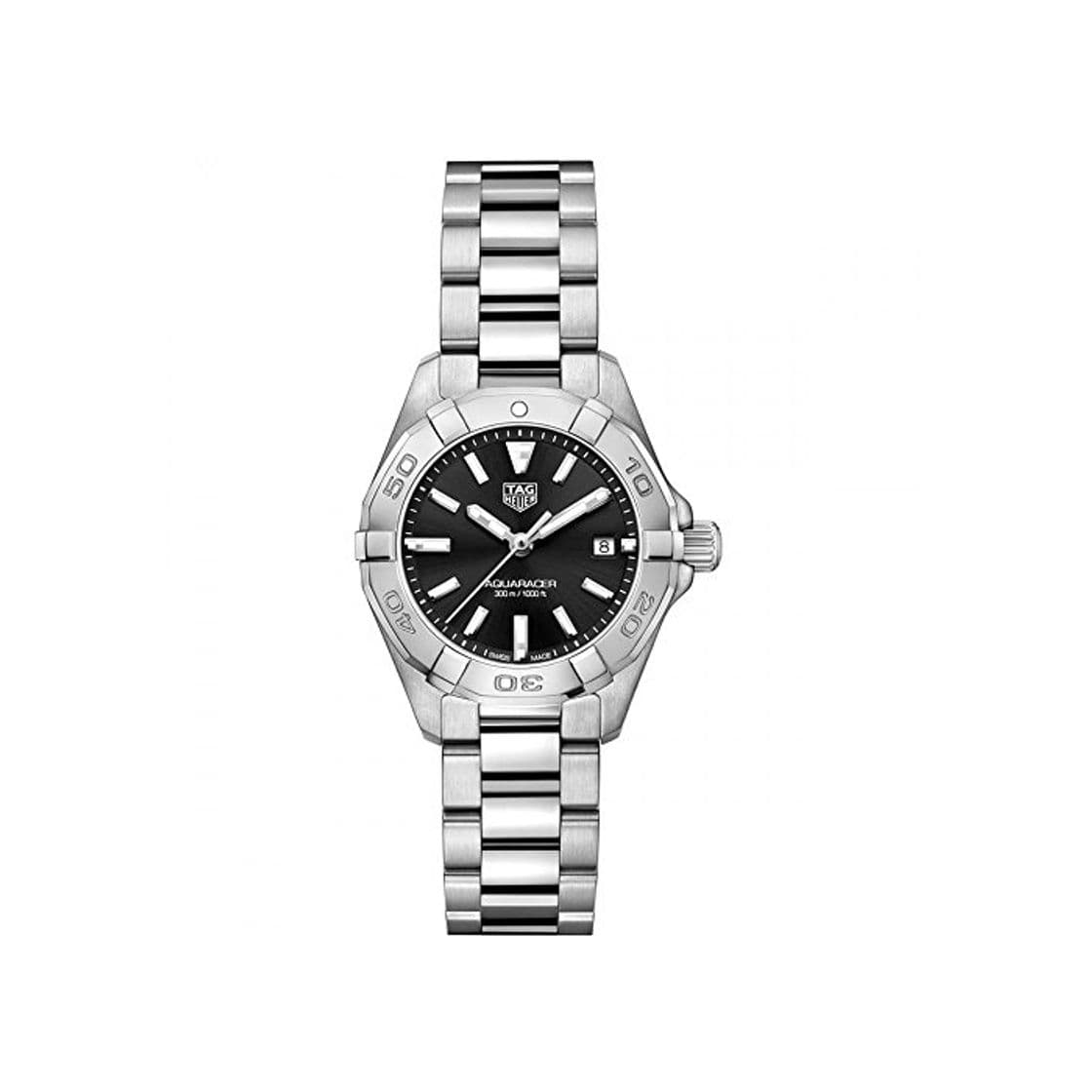 Fashion TAG Heuer Aquaracer Reloj de Mujer Cuarzo 27mm Correa de Acero WBD1410