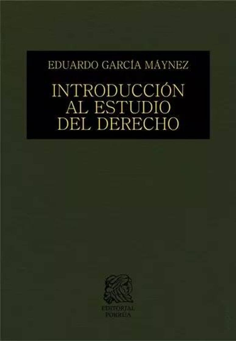 Book Introducción al estudio del derecho