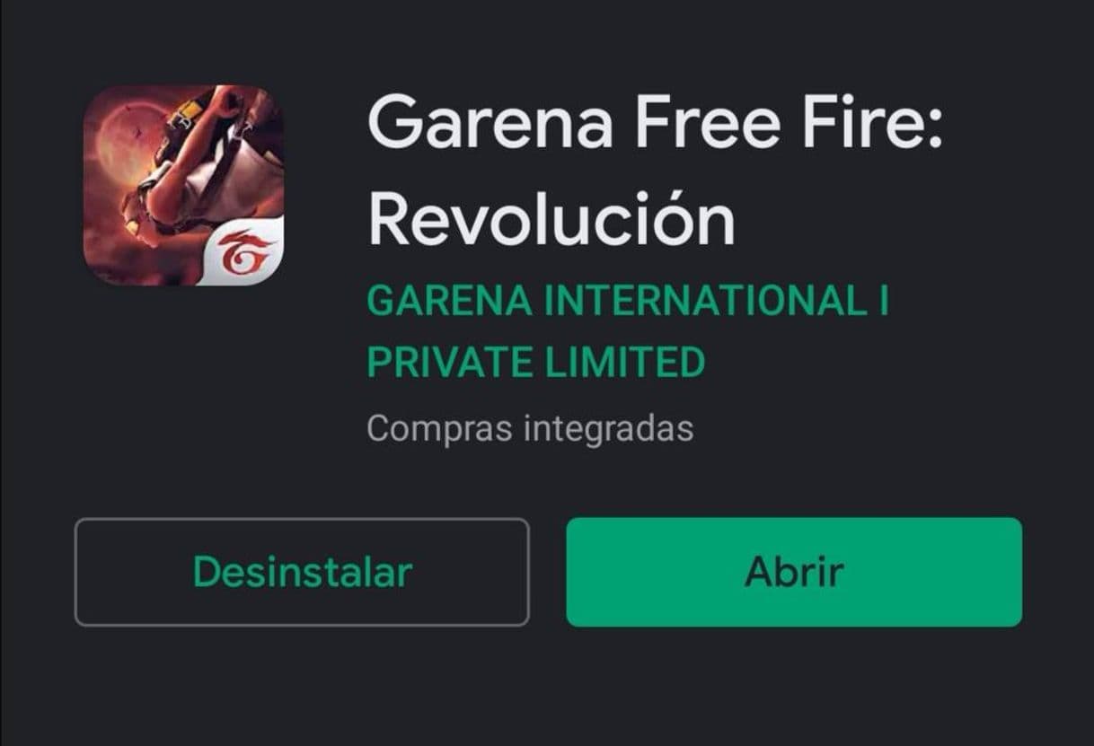 Videojuegos Garena Free Fire