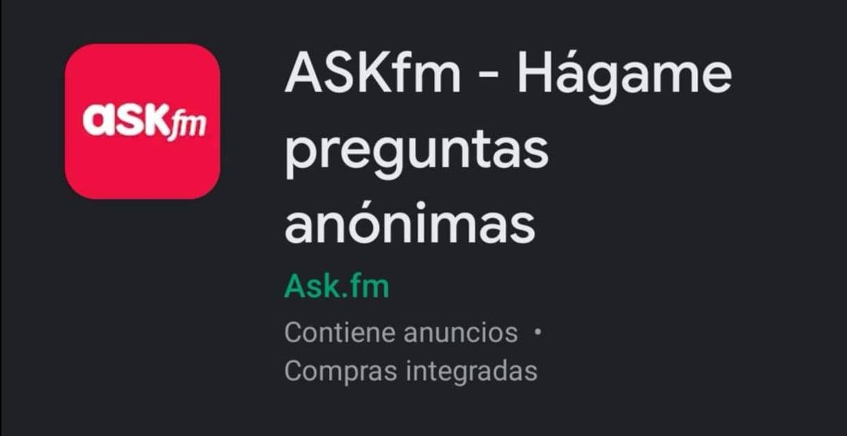 App ASKfm: Ask Anonymous Questions