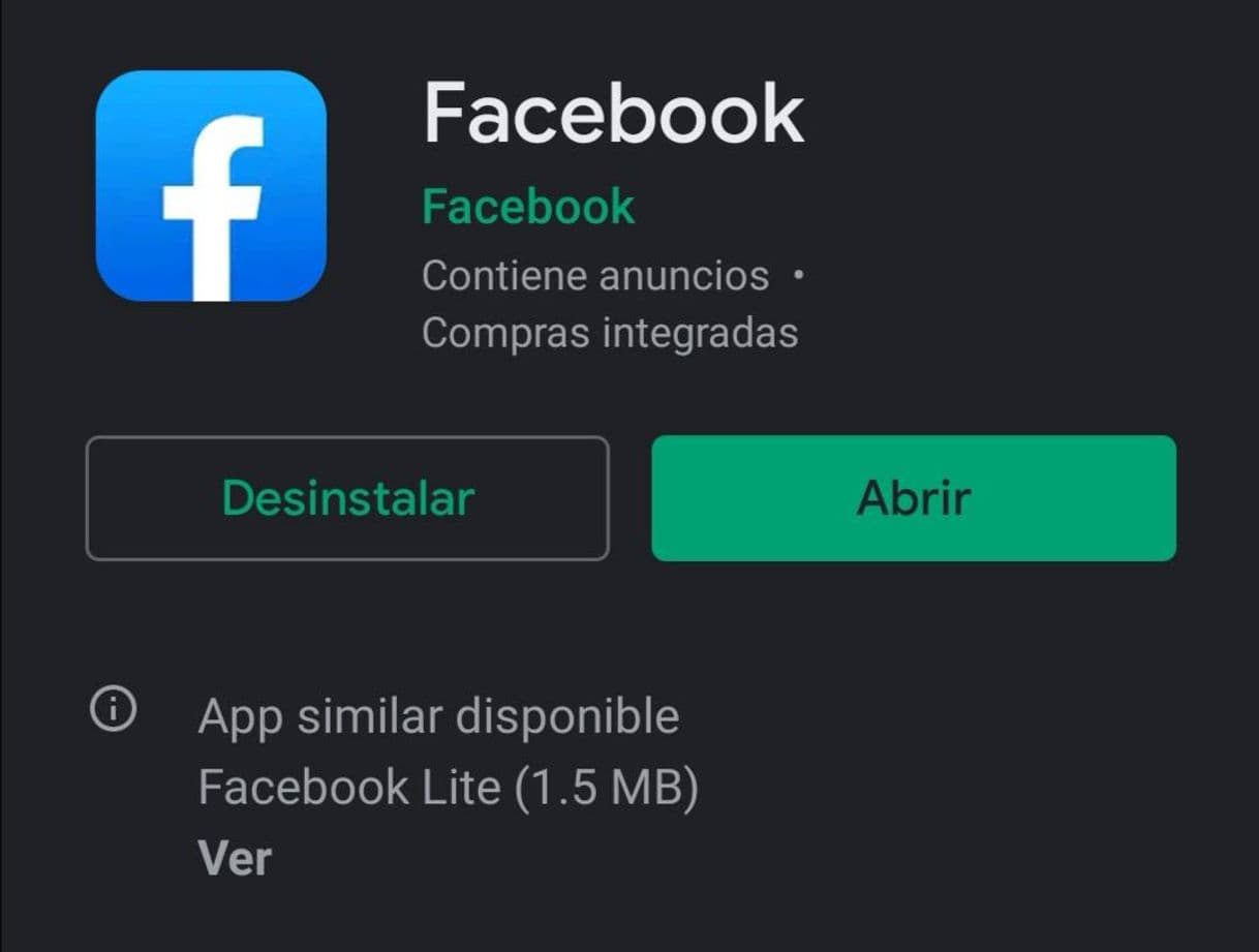 App Facebook